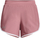 Pantallona të shkurtra vrapimi Under Armour Fly By 2.0 Women, rrip elastik, frymëmarrje e mirë, rozë antike