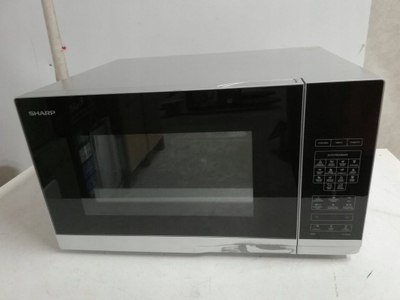 Furrë me mikrovalë Sharp YC-PC322AE-S, 32L, me grill, e zezë argjendtë