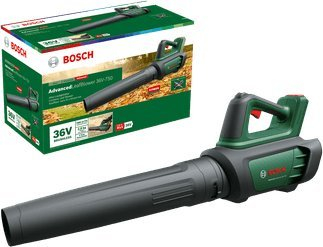 Здувувач за градина Bosch AdvancedLeafBlower 36V 750, без кабел, 1x2.0Ah, зелена