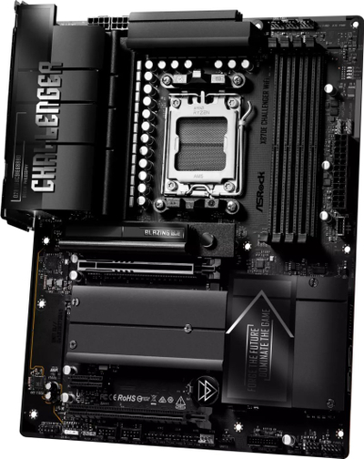 Pllaka amë ASRock X870E Challenger WiFi, AM5, DDR5, ATX, e zezë