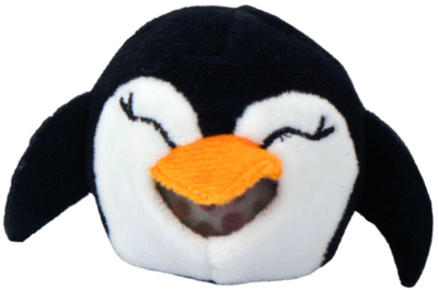 Set lodrash antistres LEAN Toys Squishy Plush, 6 copë, me rruza uji, formë pinguin dhe delfin