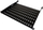 Raft metalik kabineti ALANTEC RACK 19" 1U, 750mm, montim 4 pika, i zi
