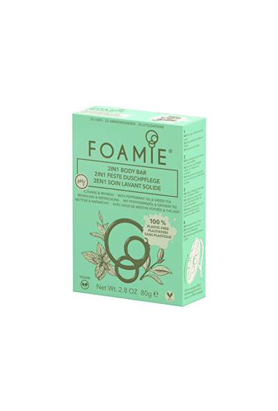 Sapun dushi Foamie 2 in 1 Mint to Be Fresh, 80 g