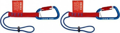Set sigurie veglash Knipex Tool Securing Set, 2 kite, mban deri në 1.5 kg