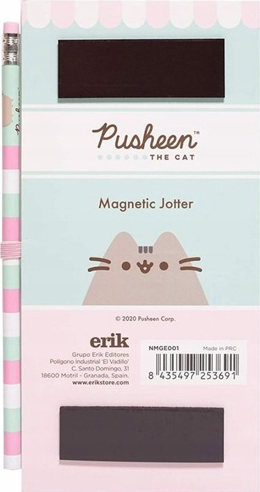 Bllok magnetik për shënime Grupo Erik Cat To Do List Pusheen, me laps, shumëngjyrësh