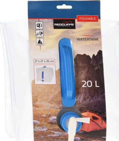 Enë palosëse për ujë 20L, plastike, transparente