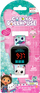 Orë digjitale LED për kalamaj Gabby's Dollhouse, ekran 3.3 cm, rrip plastik, shumëngjyrëshe