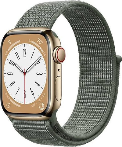 Rrip sportiv Crong Nylon për Apple Watch 42/44/45/49 mm, jeshile military