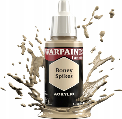 Bojë akrilike The Army Painter Warpaints Fanatic Boney Spikes, 18ml, bezhë e zbehtë
