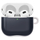 Kuti mbrojtëse Spigen Classic C1 për AirPods 4, polikarbonat, me karabinë, gri grafit me të bardhë