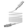 Магнетен USB-C кабел Havit CB6297, 1 m, 60W, бел