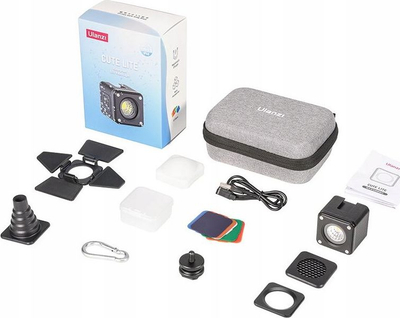 Dritë nënujore LED Ulanzi L2 Cute Lite, 10m, IP68, e zezë