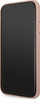 Kllëf telefoni Guess 4G Metal Logo për iPhone 11, rose gold, rozë