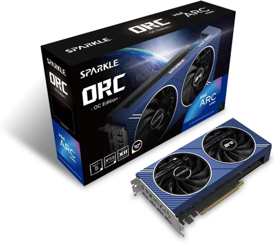 Kartë grafike Sparkle Intel Arc A580 ORC, 8GB GDDR6, PCIe 4.0
