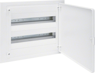 Kasetë shpërndarëse Hager GOLF VF218PD, 2x18 module, IP40, e bardhë