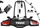 Mbajtëse biçikletash Thule VeloCompact 3B 13-pin, për 3 biçikleta, e zezë