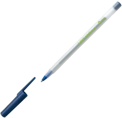 Stilolaps Bic Ecolutions Round Stic, me bojë blu