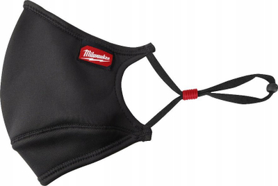 Maskë fytyre Milwaukee me 3 shtresa, set me 3 copë, S/M, e zezë