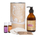 Set dushi Tierra Verde - Xhel dushi Essence of Intoxication 230 ml + vaj esencial BIO Lavandin 10 ml + vaj esencial portokalli ORGANIC 10 ml + 2 x tampon kozmetik