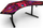 Гејминг маса Arozzi Arena Crawling Chaos, 160cm, управување со кабли, црна