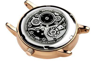 Orë dore Walter Bach Mainz Rose Gold Mesh BAM-3918