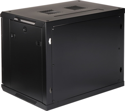 Kabinet rrjeti Eprado R19 9U, 19", për mur, i zi