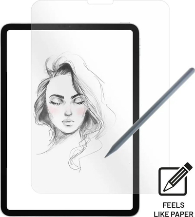 Folie mbrojtëse FIXED PaperGlass për iPad Pro 11", mat, transparente