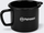Tenxhere Petromax Warming Pot, çelik i emaluar, 1.4L, e zezë