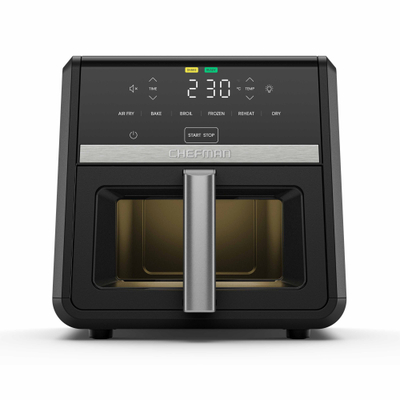 Fritezë Chefman TurboFry Touch Digital XL, 8.5L, DC Motor Window, e zezë