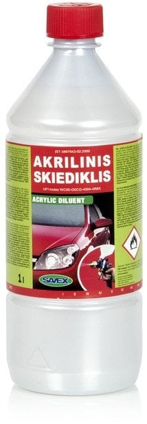 Hollues akrilik Savex, 1L, për bojë veturash, transparent