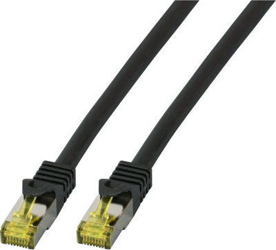 Kabllo rrjeti EFB Elektronik MK7001.15B, 15 m, Cat6a S FTP, e zezë