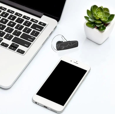 Kufje Bluetooth Tellur Vox 60, 8.5 orë muhabet, USB-C, të zeza