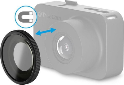 Filter polarizues TrueCam TCA M5 M7 CPL, për kamerë makine H5, i zi