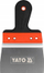 Spatulë fasade High, çelik inox, 150mm
