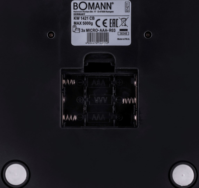 Peshore kuzhine Bomann KW 1421 CB, 5kg, ekran LCD, inox