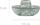 Mbajtëse qiriri Homea Ribbed Glass, xham i brinjëzuar, celadon