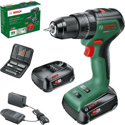 Sharrë goditëse pa kabllo Bosch UniversalImpact 18V 60, 18V, 60 Nm, jeshile