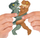 Set figurina Goo Jit Zu Jurassic Minis S1, 8 copë, elastike, shumëngjyrëshe