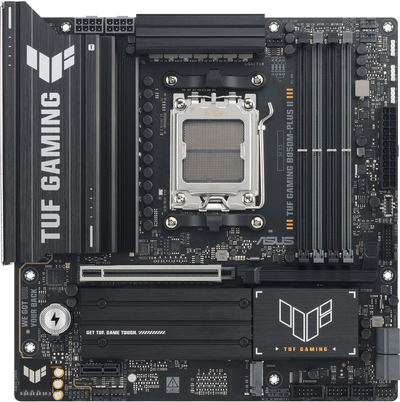 Pllakë amë ASUS TUF Gaming B850M Plus II, AMD B850, Socket AM5, Micro ATX