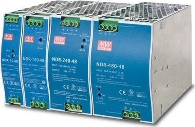 Furnizues energjie PLANET PWR-75-48, 75W, blu-gri