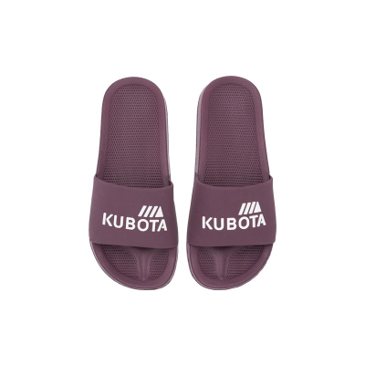 Sandale pishine për gra Kubota Pool Slides Basic, antirrëshqitëse, burgundy