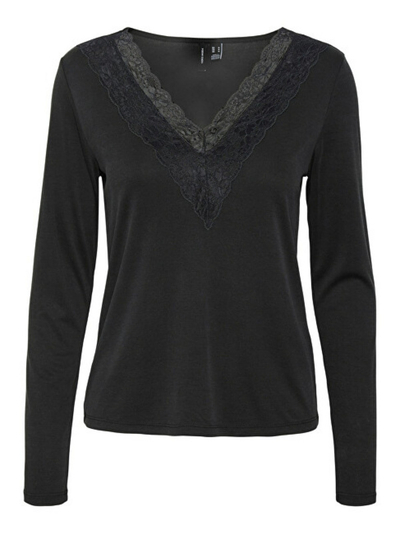 Bluzë Vero Moda VMPHINE, e zezë