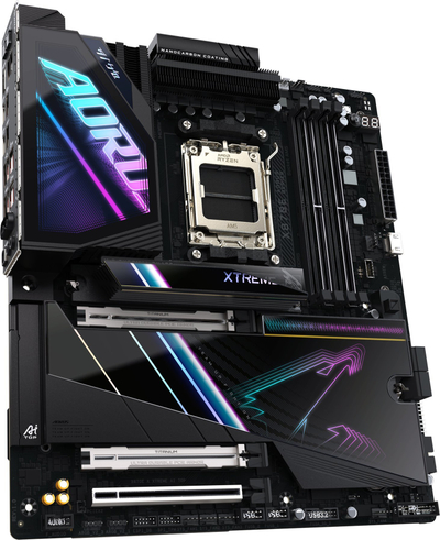 Pllakë amë Gigabyte X870E Aorus Xtreme AI Top, DDR5 8800MHz OC, PCIe 5.0 M.2, e zezë