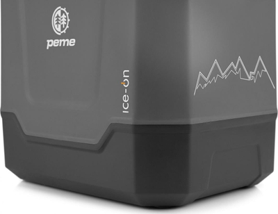Frigorifer dhe ngrohës portativ Peme Ice-On Trip, 31.5 L, i hirtë