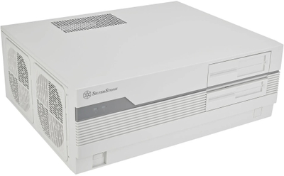 Kuti kompjutri Silverstone FLP01, HTPC, ATX, bezhë