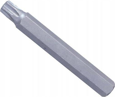 Bit Torx King Tony T40, mbajtës 10mm, gjatësi 80mm, gri