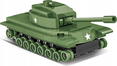 Blloqe ndërtimi Cobi PATTON M48, 127 pjesë, tank 1:72, shumngjyrsh