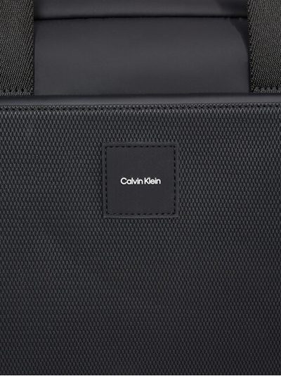 Çantë laptopi për meshkuj Calvin Klein mCK5149, e zezë