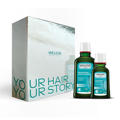 Set për flokë Weleda Rosemary Hair Care, tonik 100 ml + vaj 50 ml