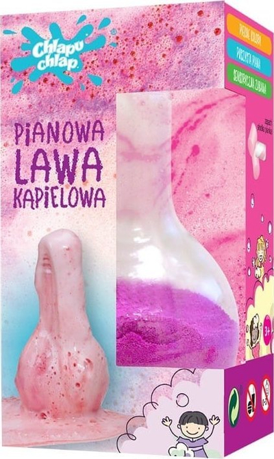 Shkumë banje Chlapu Chlap Foam Bath Lava Sweet Foam, me erë të ëmbël